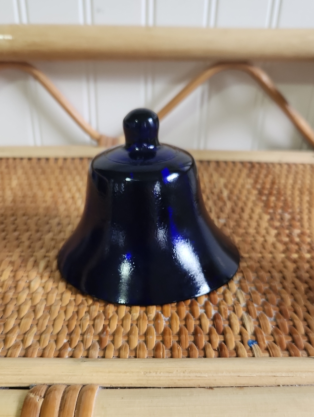 Cobalt Blue Glass Cloche